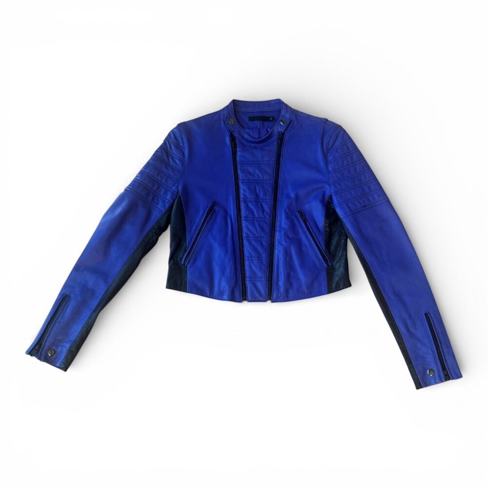 Motorcycle Jacket from BLK DNM - Soft Lambskin - Sz SMALL